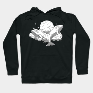 space orcas Hoodie